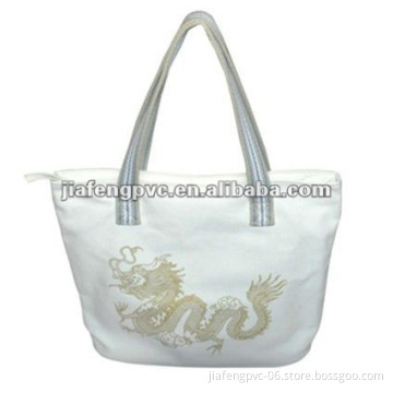 Canvas tote bag with twill cotton handles